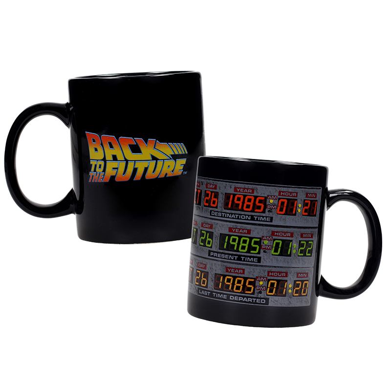 mug sd toys retour vers le futur delorean panneau 4