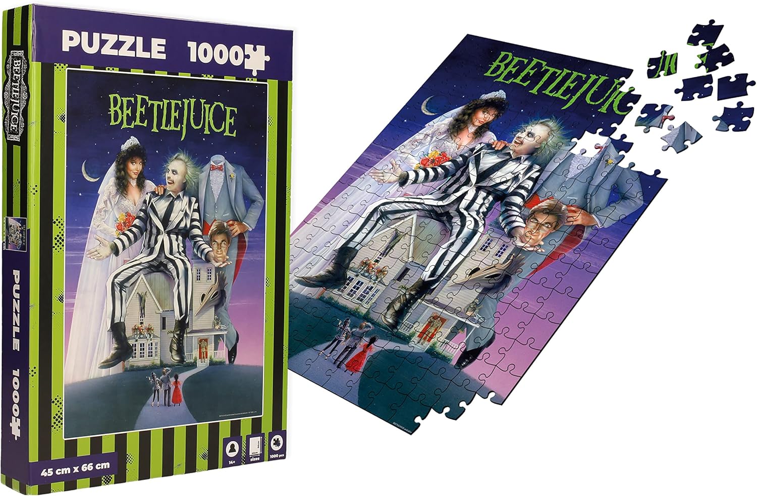 puzzle 1000 pieces beetlejuice sd toys 5