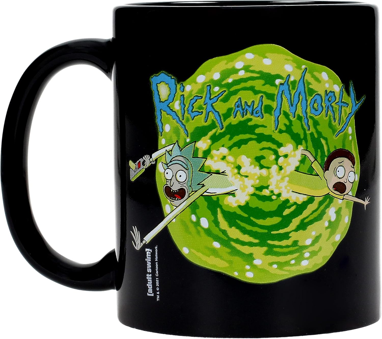 Mug Rick et morty noir 1