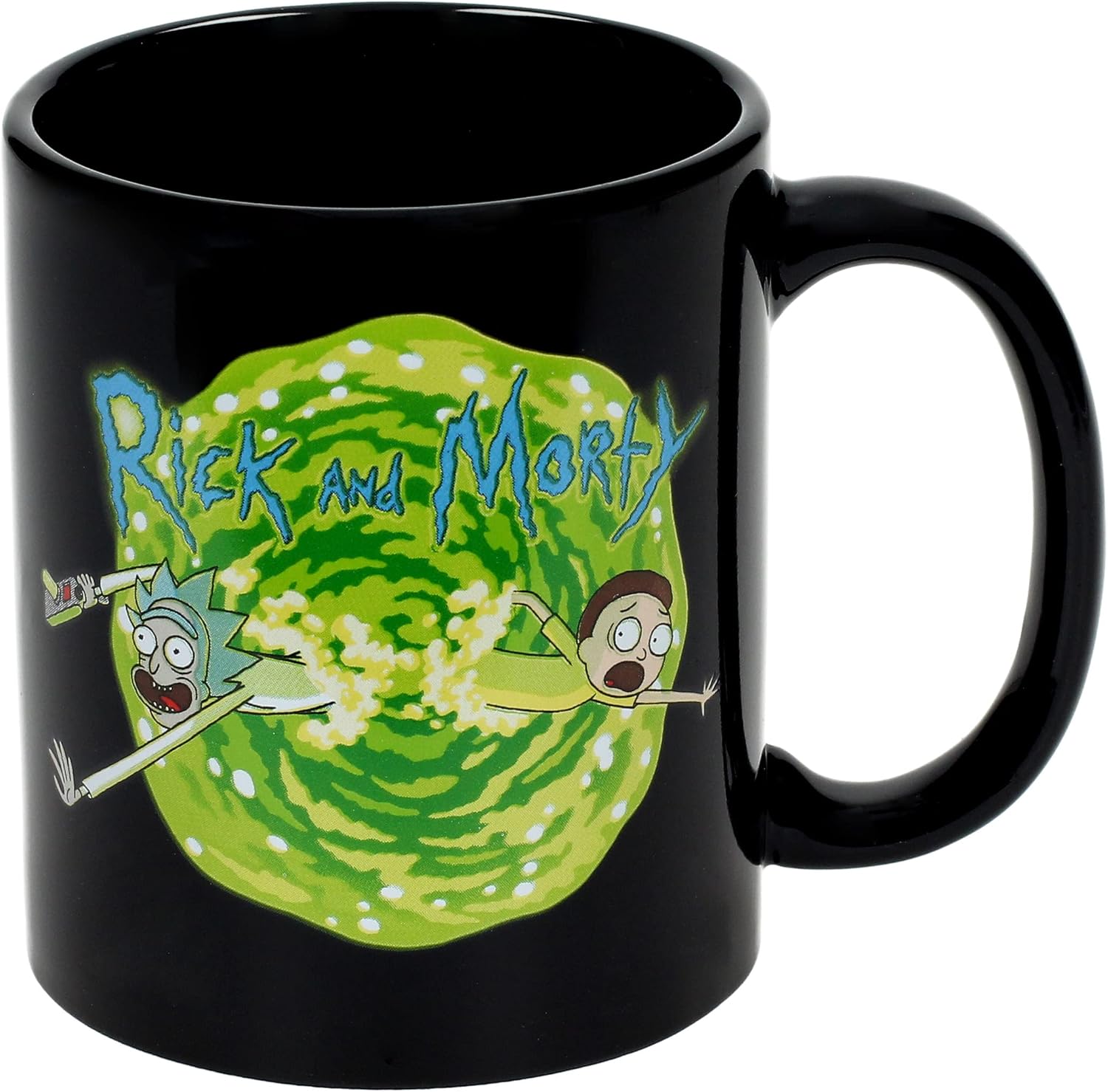 Mug Rick et morty noir 3