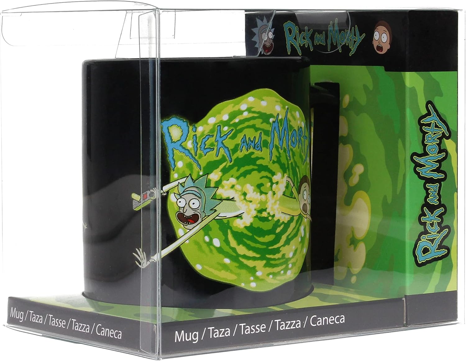 Mug Rick et morty noir 6