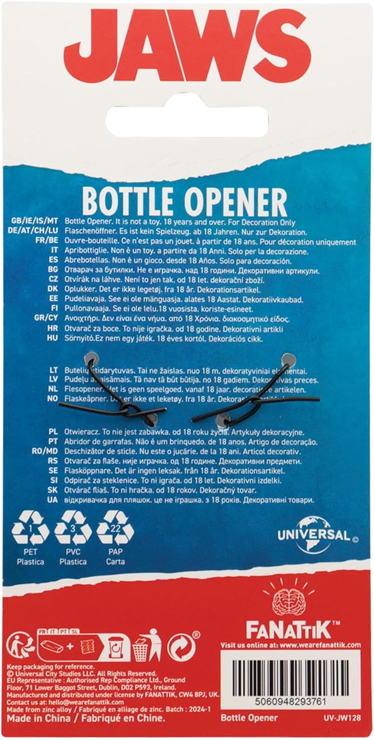 Décapsuleur ouvre bouteille jaws les dents de la mer 1