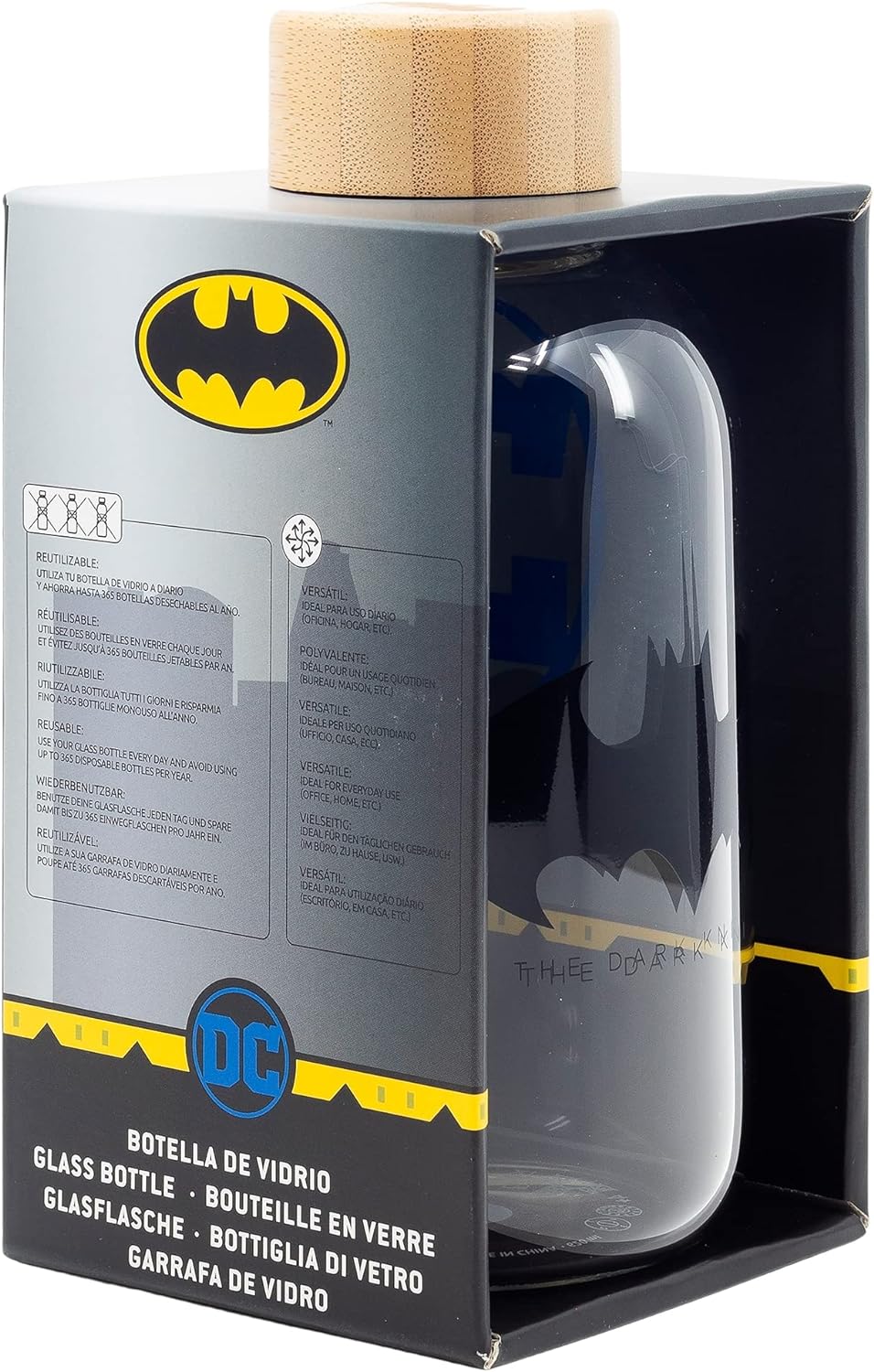 gourde dc comics verre