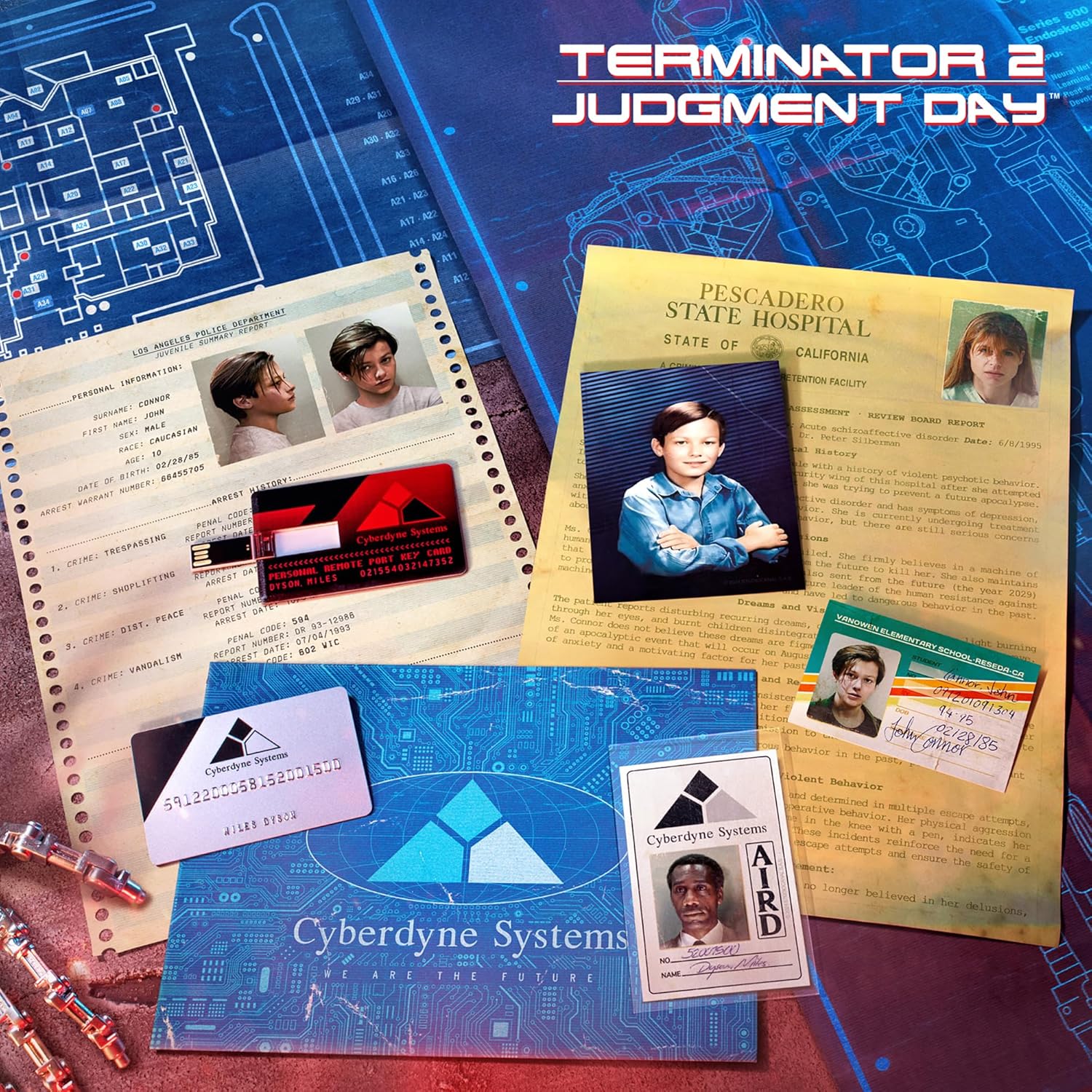 Kit collector Terminator 2 The Connor files 5