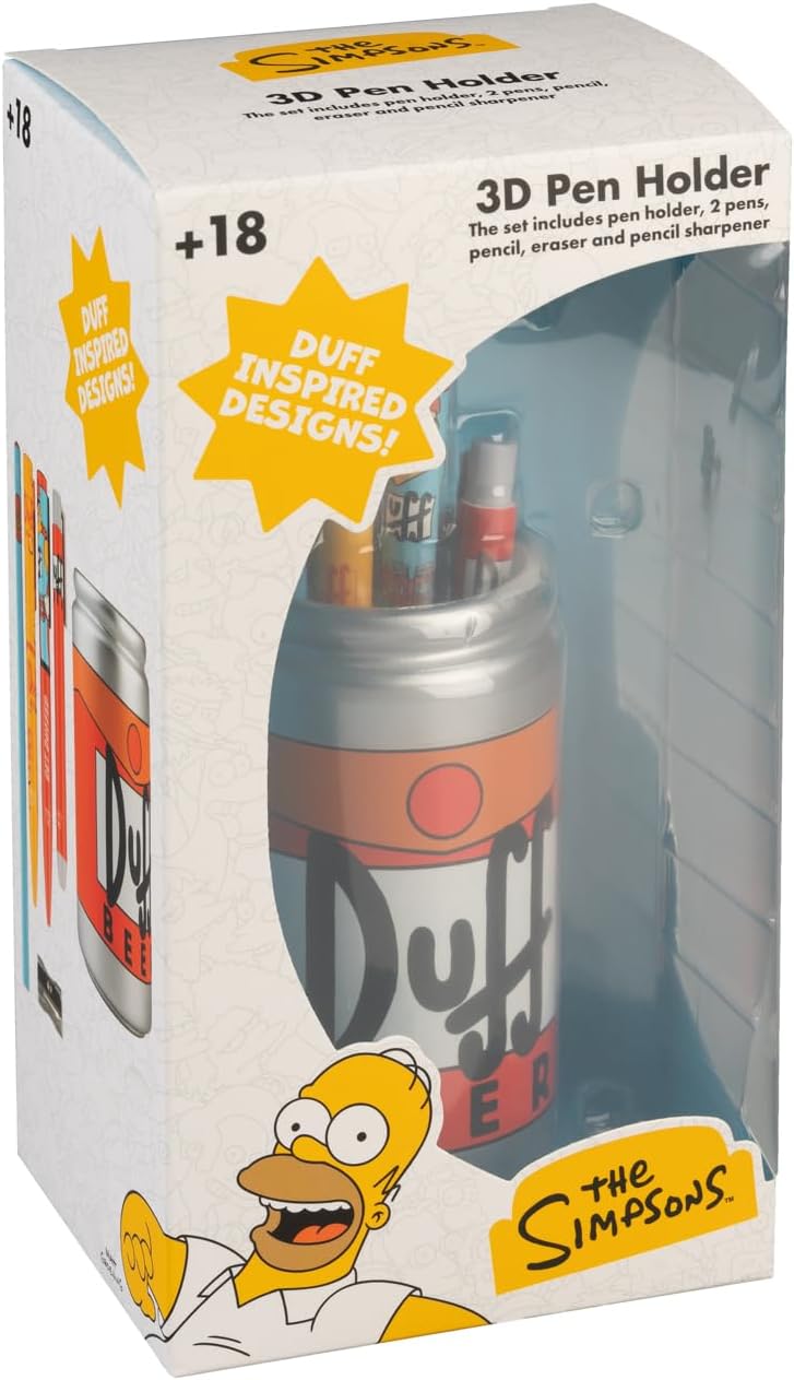 Pot à crayons Les Simpson Duff Beer 7