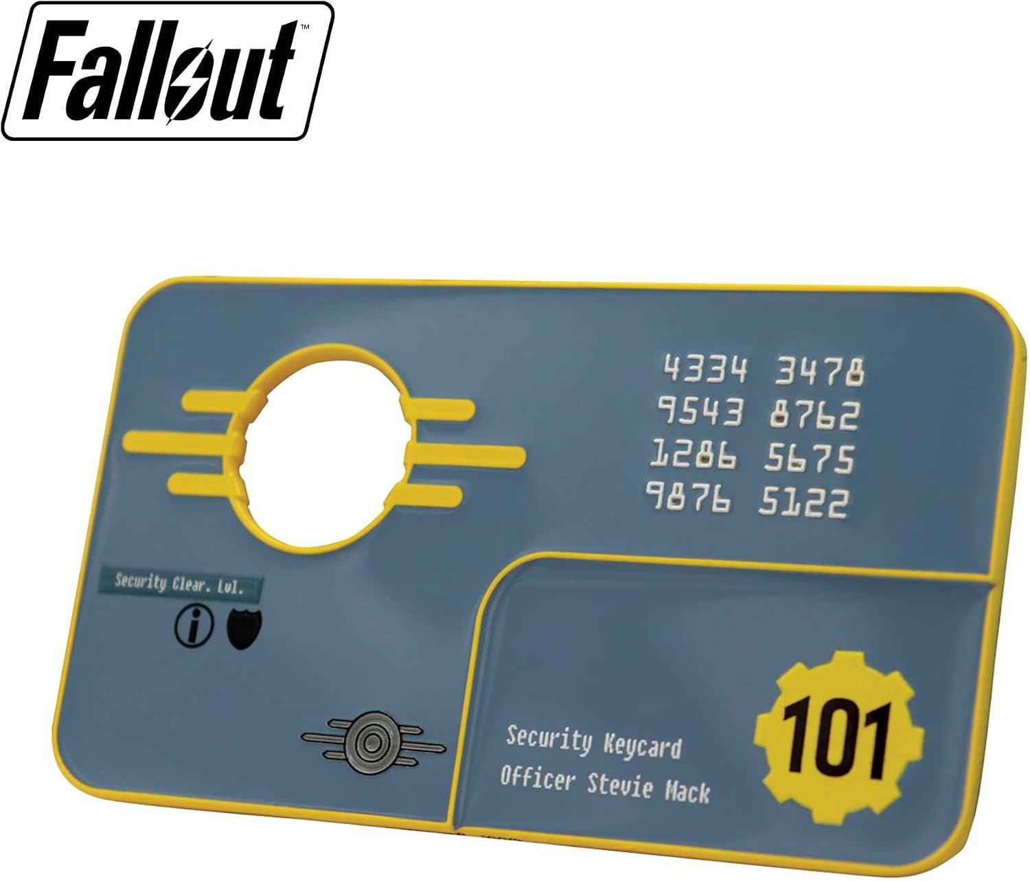 Collector Fallout 3 Keycard carte de sécurité 2