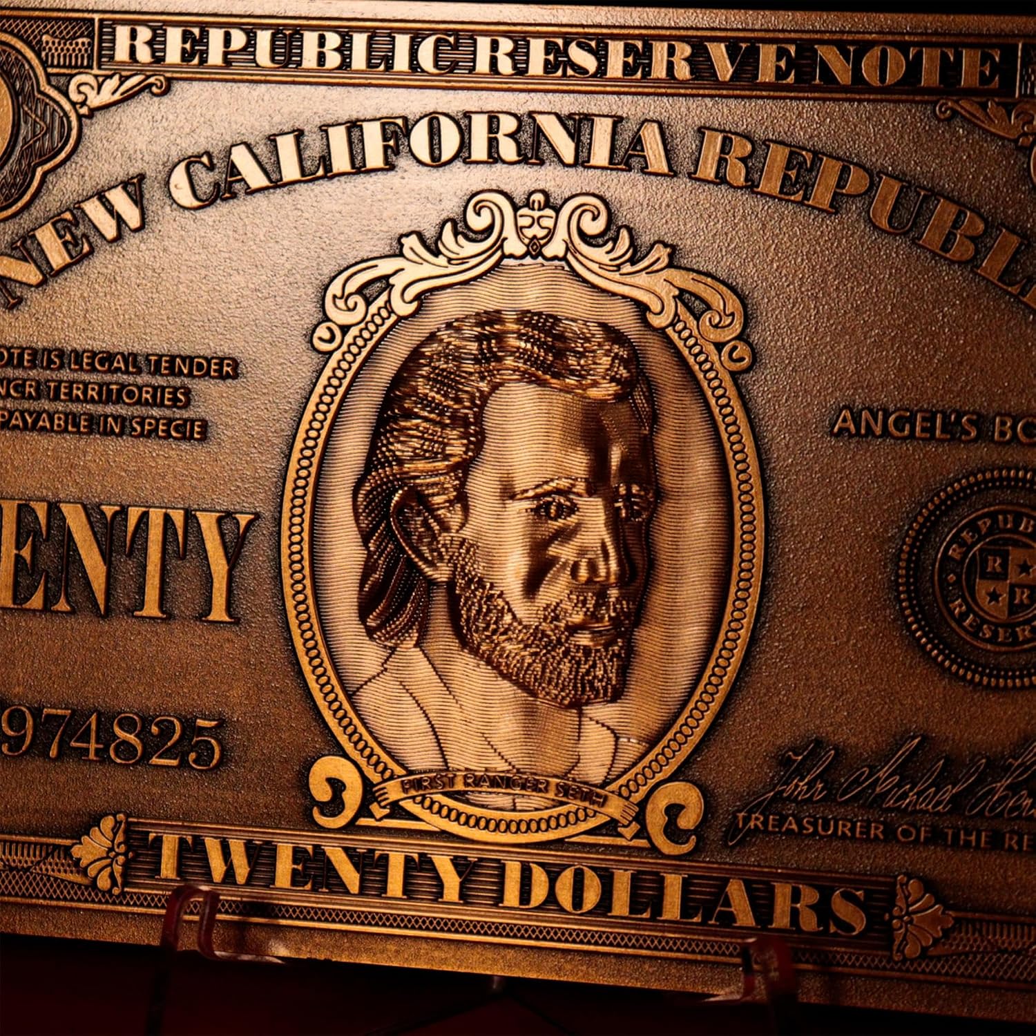 Fallout New Vegas Réplique billet en métal 4