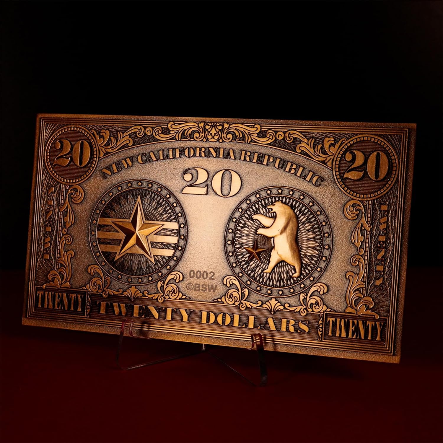 Fallout New Vegas Réplique billet en métal 5