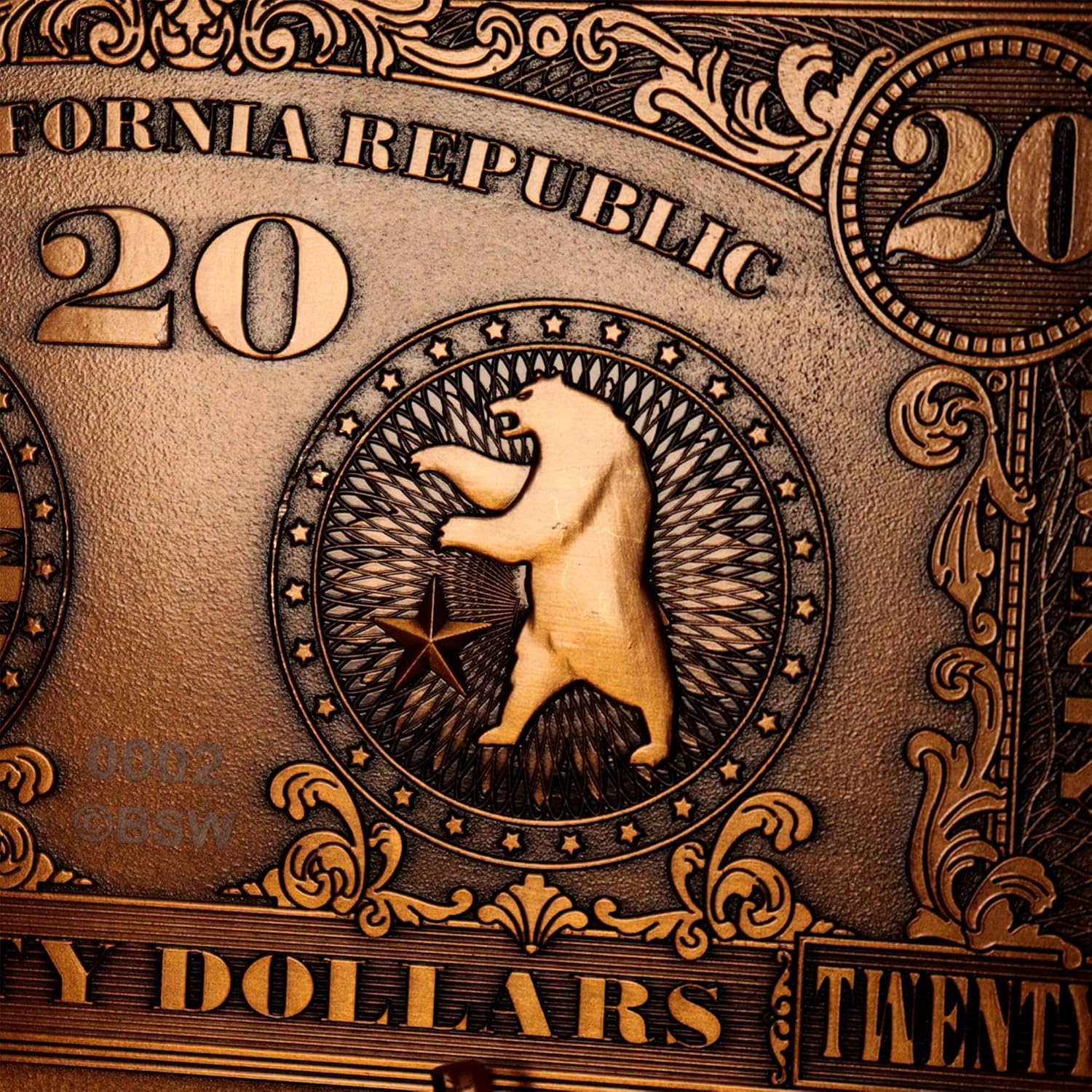 Fallout New Vegas Réplique billet en métal 6