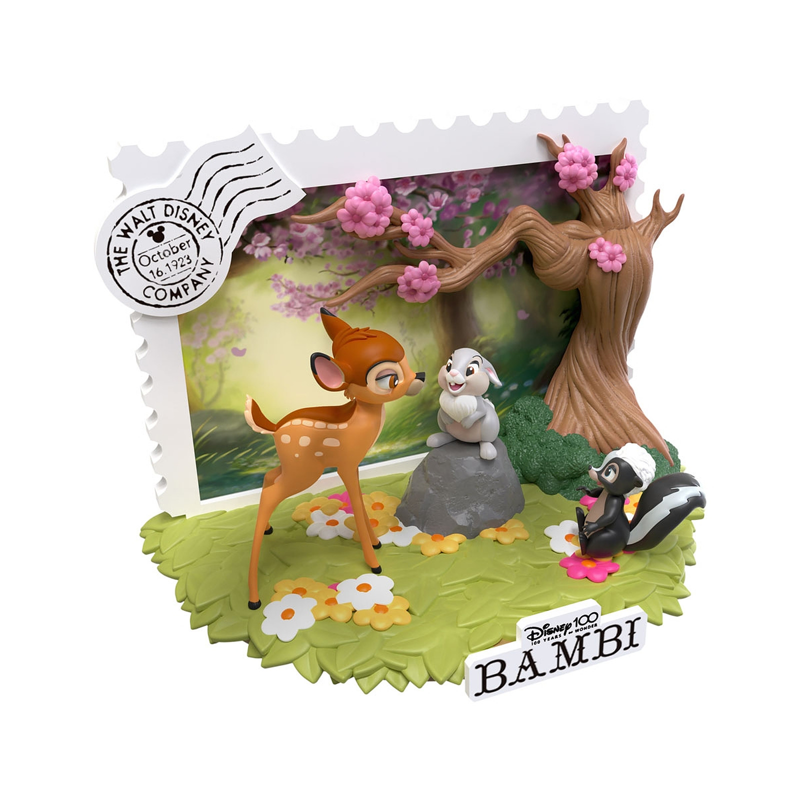 figurine diorama bambi