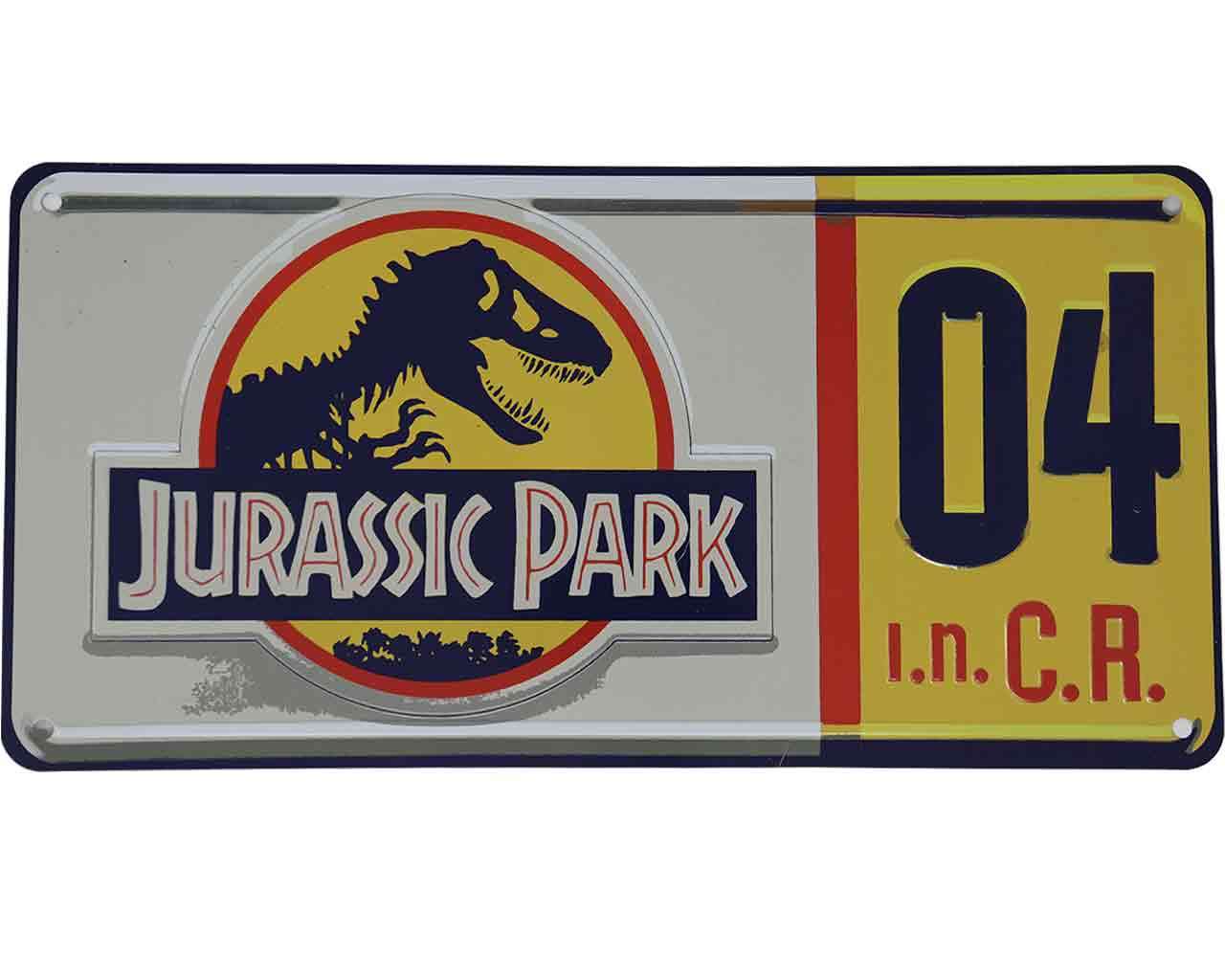 plaque jurassic park