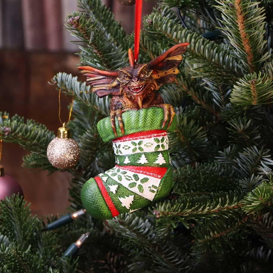 decoration noel gremlins chaussette