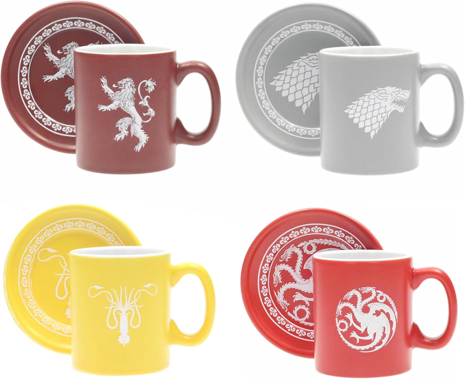set de tasses game of thrones
