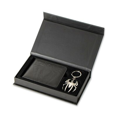 Coffret cadeau Marvel spider man portefeuille et porte clé