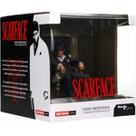 figurine scarface tony montana fauteuil
