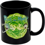 Mug Rick et morty noir 3