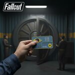 Collector Fallout 3 Keycard carte de sécurité 6