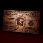 Fallout New Vegas Réplique billet en métal 3