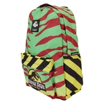 sac a dos loungefly jurassic park vert jaune rouge