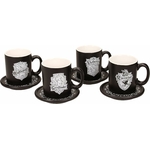 tasses mugs harry potter set 4