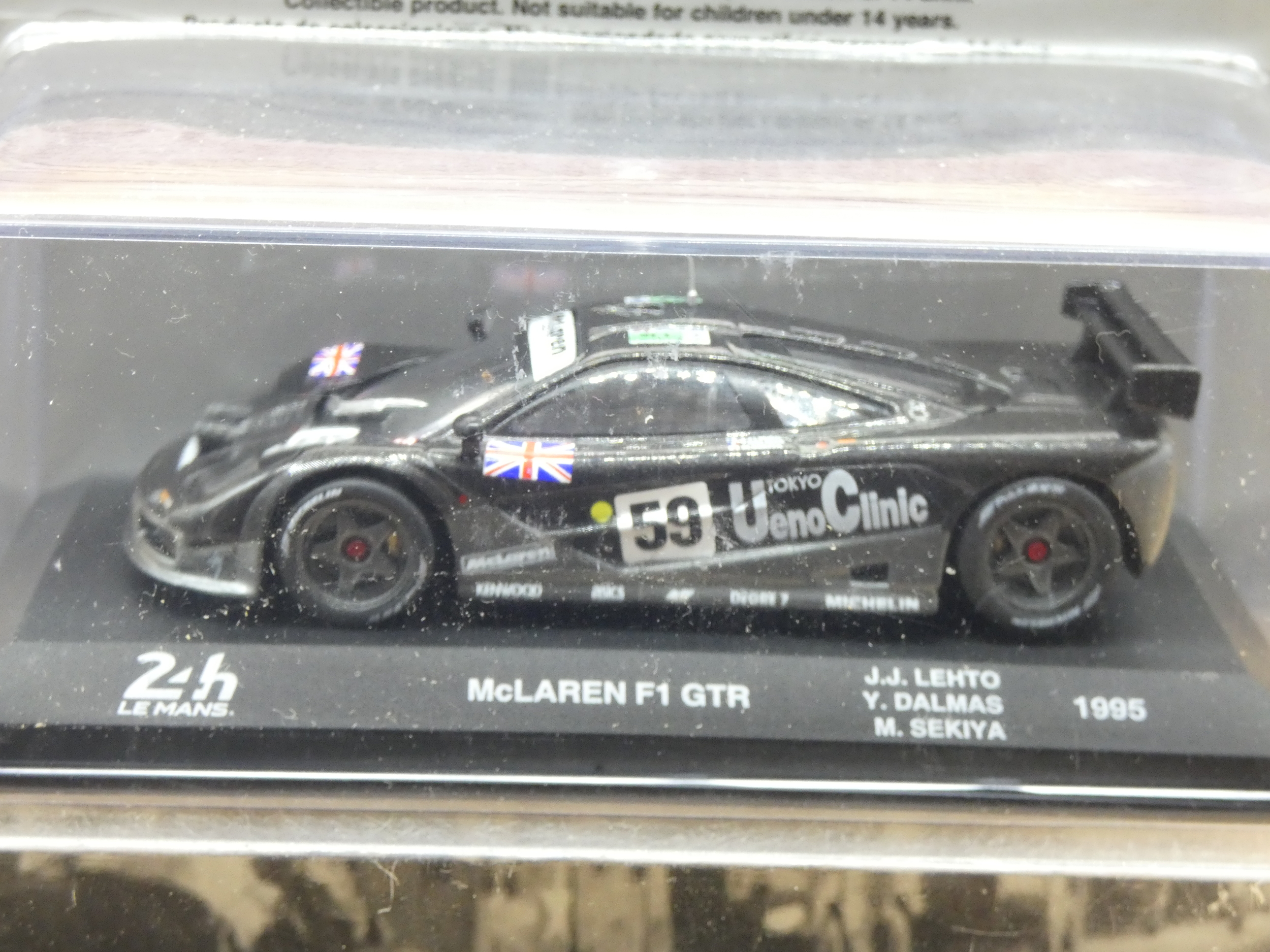 MCLAREN F1 GTR 24 HEURES DU MANS 1995 1/43 IXO NEUF BOITE ORIGINE