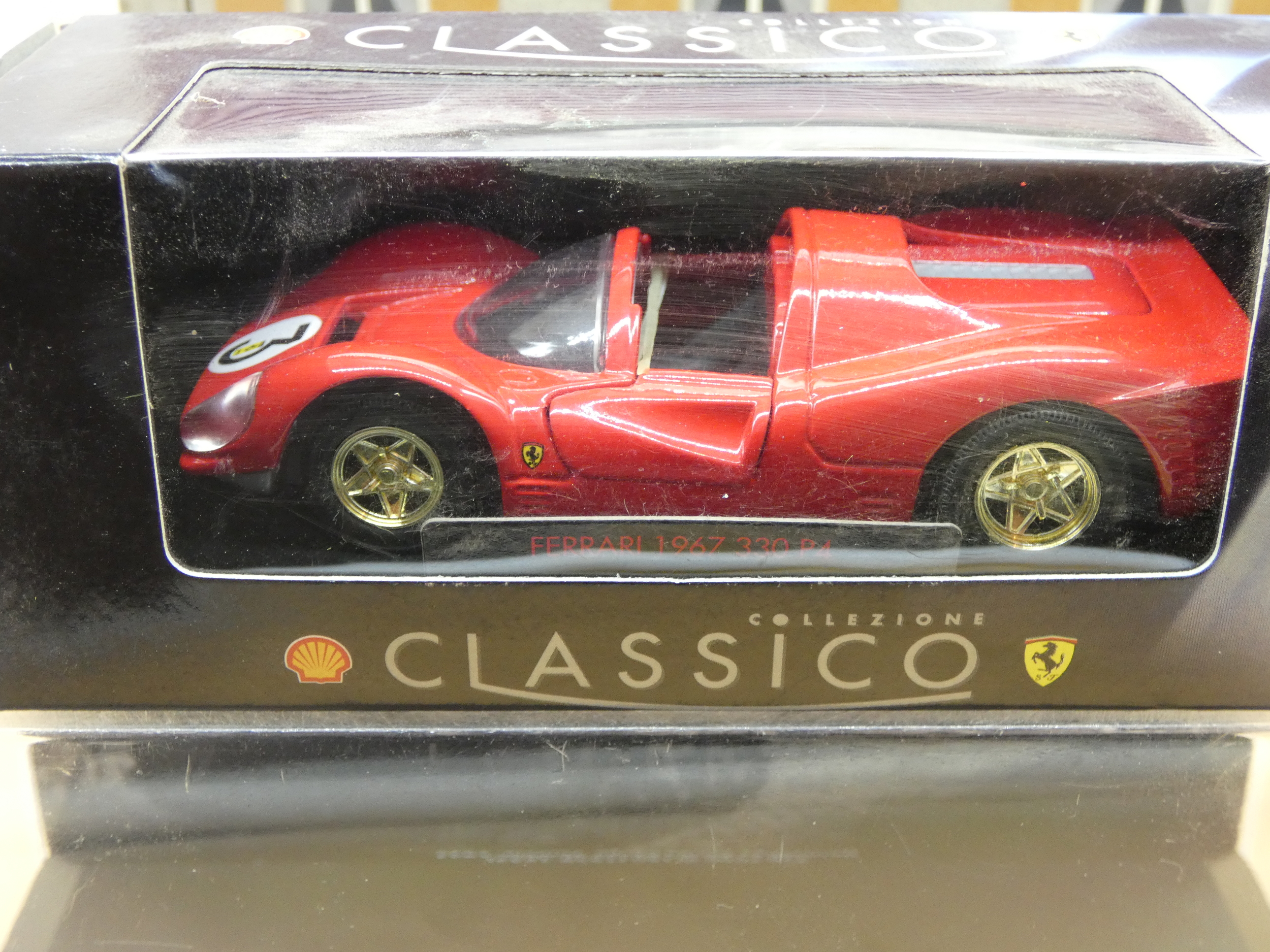 FERRARI 1967 330 P4 1/38 CLASSICO COLLECTION SHELL NEUF BOITE ORIGINE