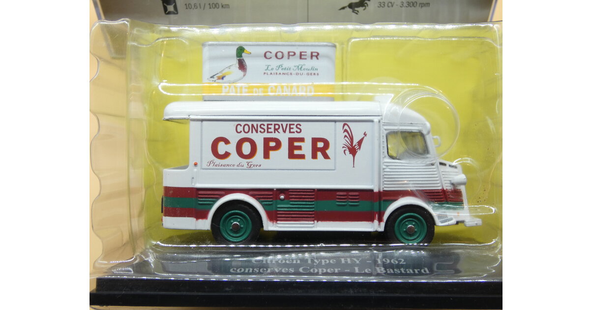 Modèle Réduit Citroën Type H 1952 Carrosserie Le Bastard - Échelle 1/43 - Eligor - Neuf En Boîte