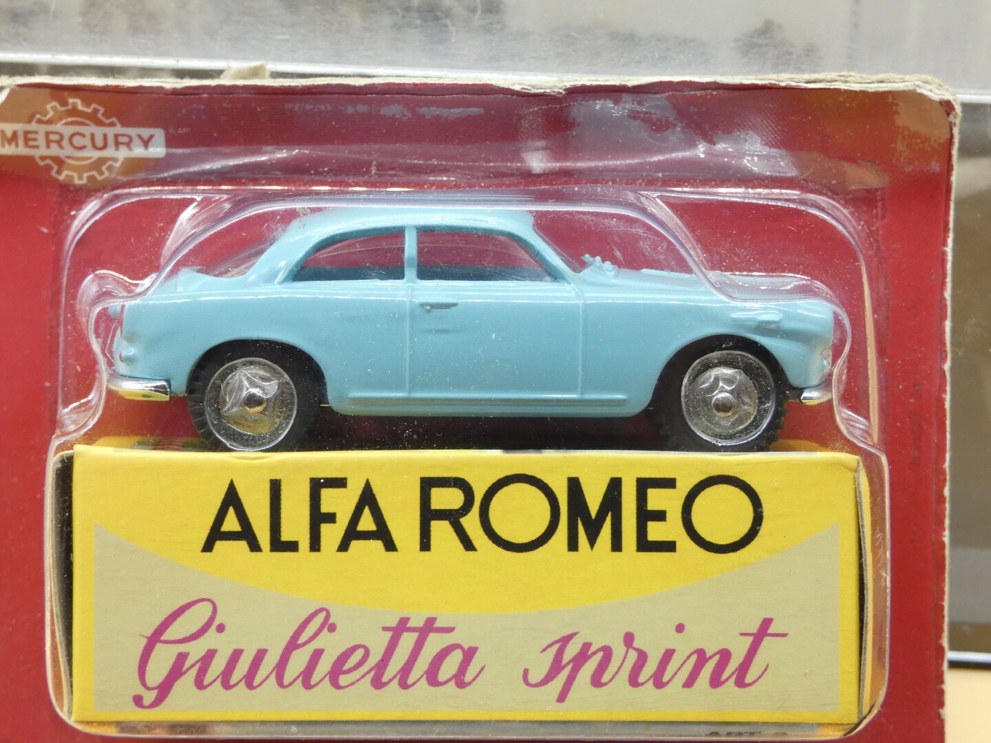 Alfa Romeo Giulietta Taxi Di Berna 1/48 | Mercury Hachette | Modellino Da Collezione