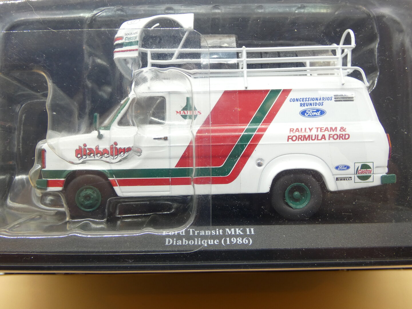 DECAL FORD TRANSIT LWB TEAM DIABOLIQUE - 1/24