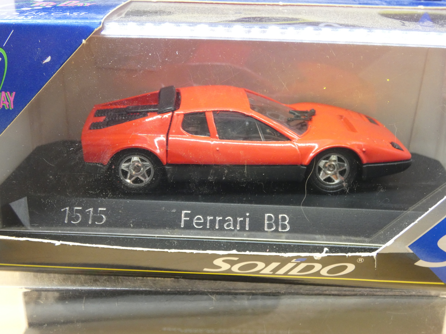 Miniature Solido 167 Bis - Ferrari V12 F1 Rouge - Échelle 1:43 - Comme Neuve Avec Décalcomanies - Boîte D'origine