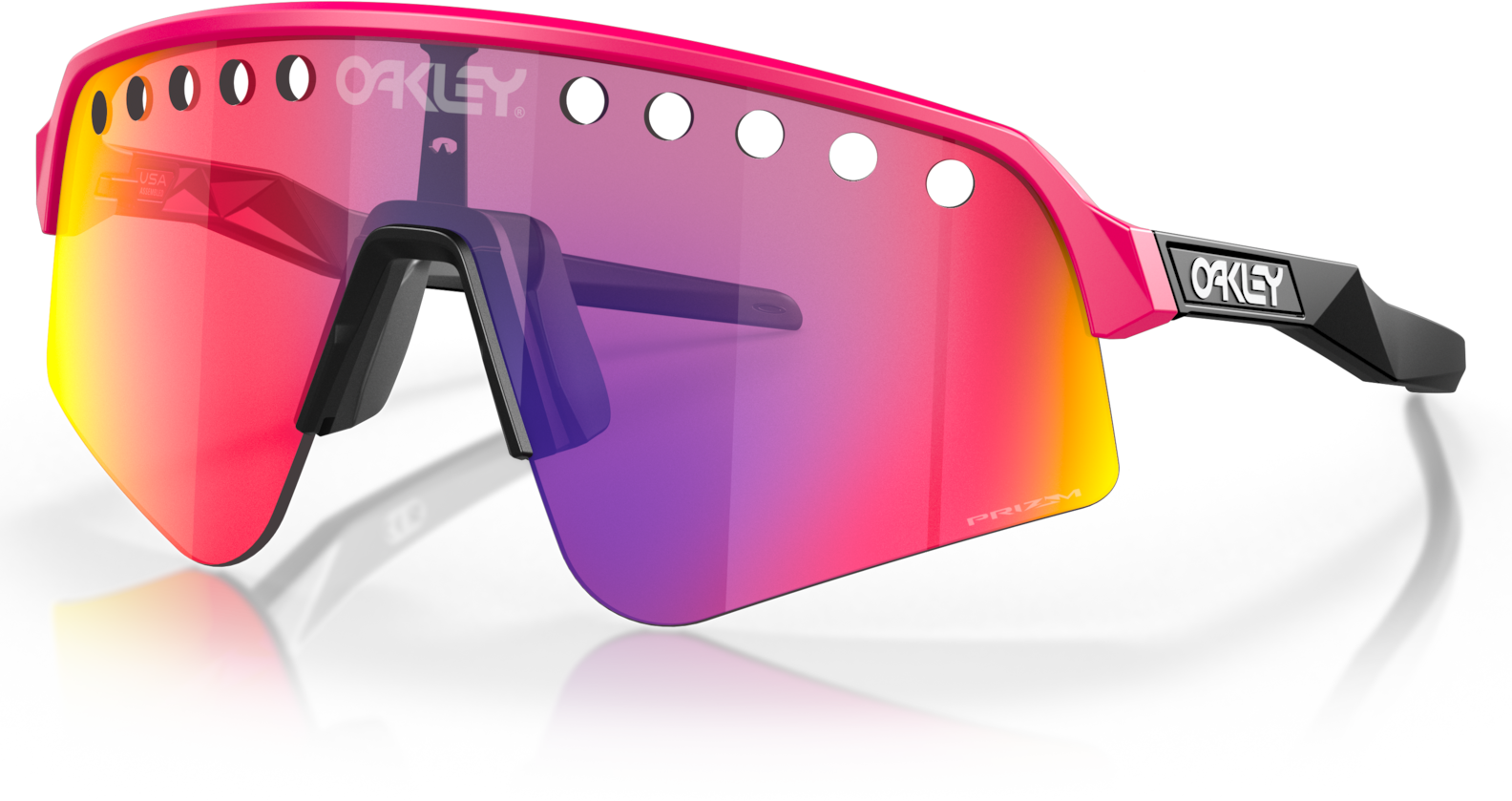 Sutro Lite Sweep Men\'s Pink Oakley Sunglasses OO9465-0739 With Prizm Road Lenses