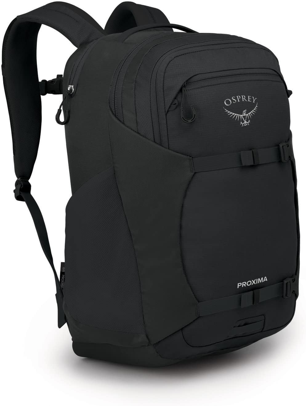 Osprey Proxima Laptop Commuter Backpack - Black - Spacious & Organized for Your Daily Commute