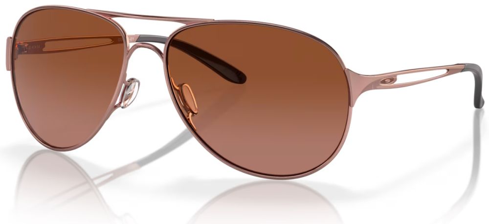 Oakley OO4054-01 Caveat: Stylish Women\'s Aviator Sunglasses with Rose Gold Frame