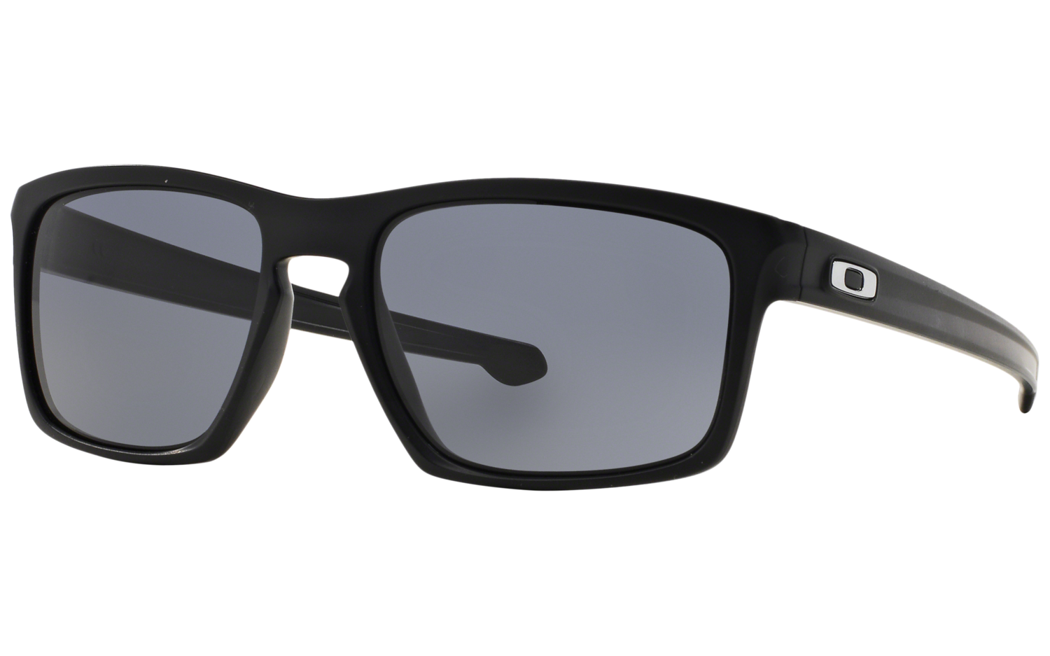 Oakley OO9262-01 Sliver Men\'s Matte Black Sunglasses with Grey Lenses