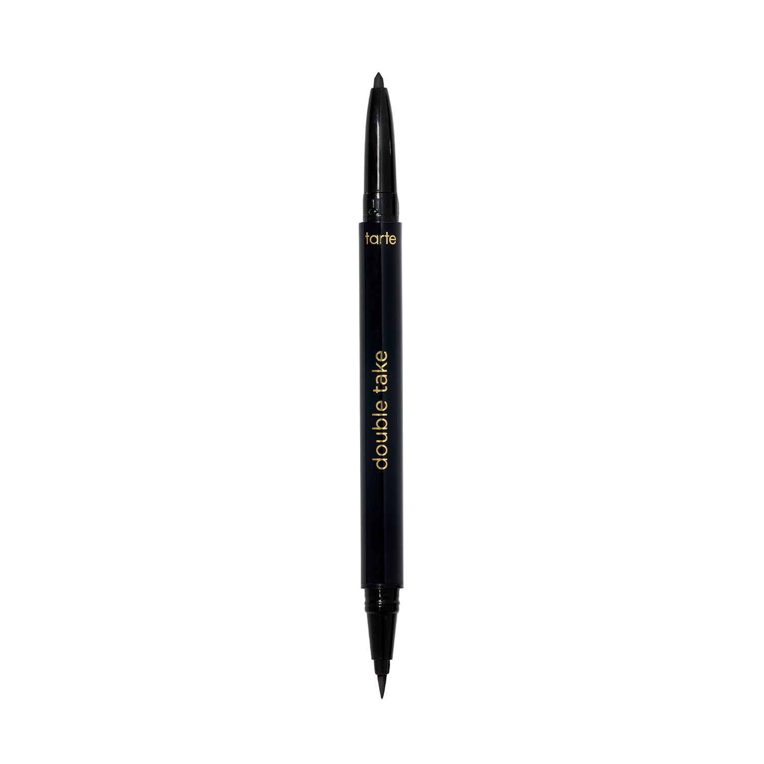 Tarte Double Take Eyeliner – Black | 2-in-1 Gel Pencil & Liquid Liner | Waterproof, Long-Lasting, Vegan & Ophthalmologist-Tested