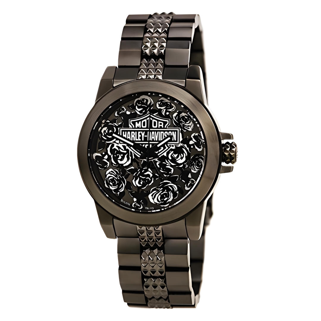 Harley-Davidson® Men's Bulova Bar & Shield Wrist Watch 76A019 - Wisconsin  Harley-Davidson