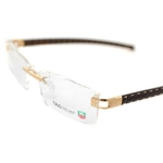 dropship-tag-heuer-mens-type-0153-003-gold-brown-praline-leather-eyeglasses-frames-461