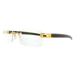 dropship-tag-heuer-mens-type-0153-003-gold-brown-praline-leather-eyeglasses-frames-626