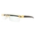dropship-tag-heuer-mens-type-0153-003-gold-brown-praline-leather-eyeglasses-frames-626