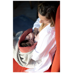 3. couverture naissance personnalisable - bebe - double gaze bio - lin biologique