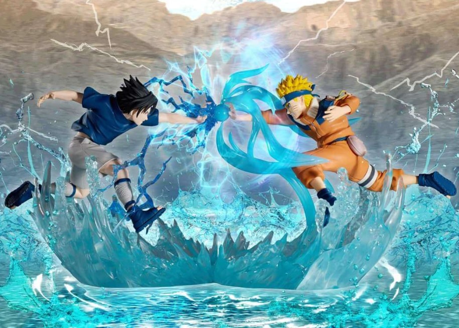 NARUTO - COMBINATION BATTLE - UZUMAKI NARUTO Vs UCHIHA SASUKE