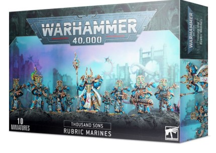 Thousand Sons Marines Rubricae