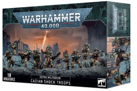 Astra Militarum  Cadian Shock Troops