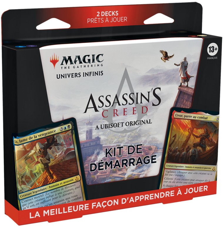 Carte Magic the Gathering Assassins Creed Kit de Démarrage