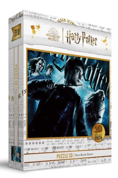 Puzzle effet 3D Harry Potter, modèle Half-Blood Prince (100 pièces ).