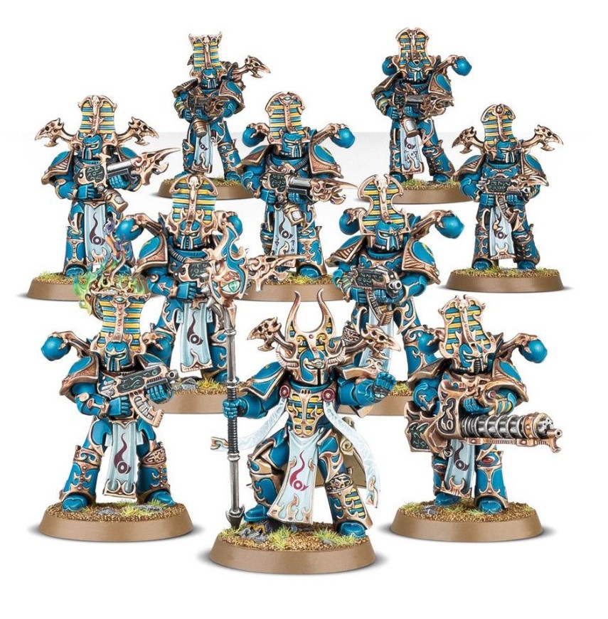 W40K - Thousand Sons - Rubric Marines