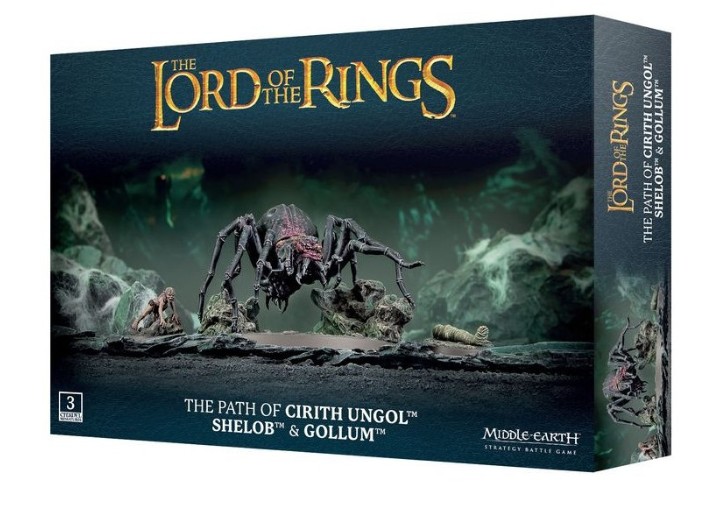The Lord of the Rings - Middle Earth Strategy Battle Game - The Path of Cirith Ungo- Shelob &amp; Gollum