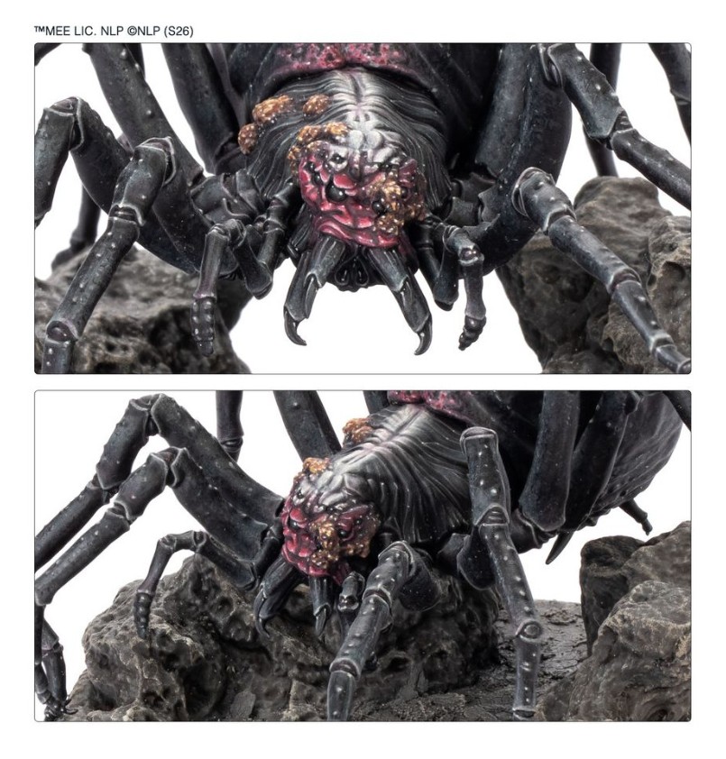 Middle Earth Strategy Battle Game -  -The Lord of the Rings -The Path of Cirith Ungo- Shelob &amp; Gollum