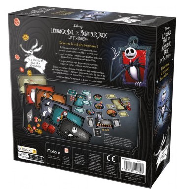 L’Etrange Noël de Monsieur Jack jeu de société