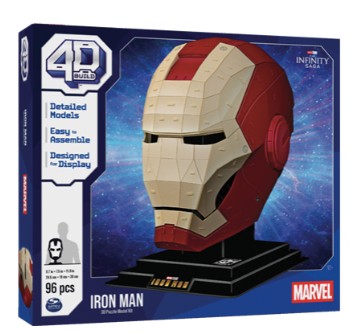 4D Build Casque Iron Man